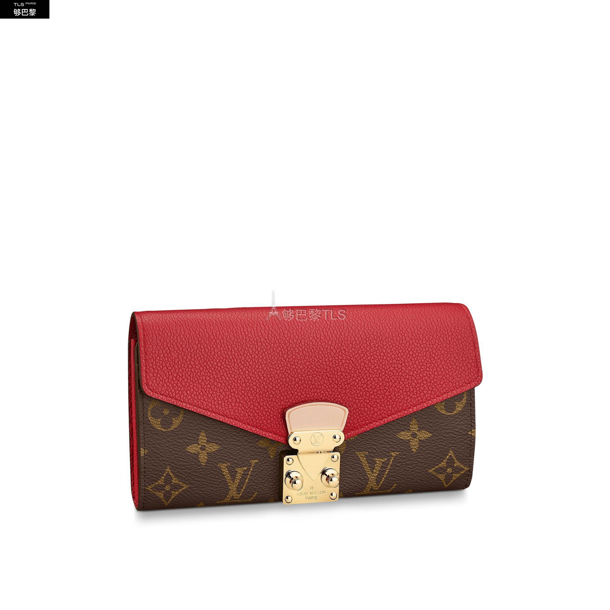 【包邮包税】 lv路易威登 21年春夏 女士 钱包 pallas 钱夹 m58414