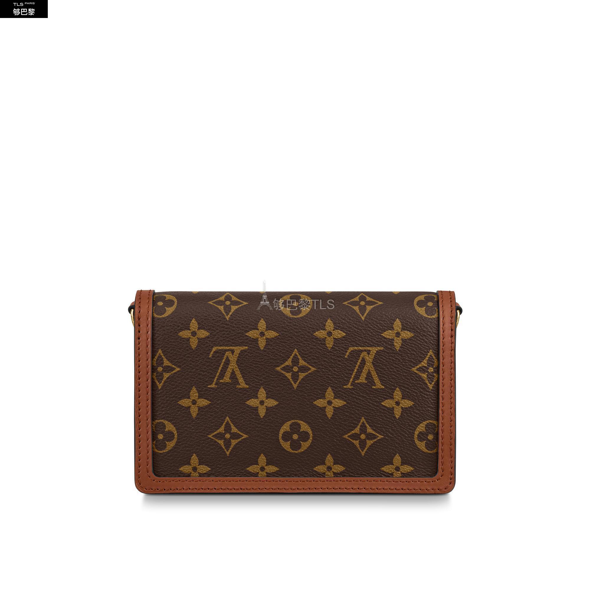 【包邮包税】 lv路易威登 21年春夏 女士 单肩包 dauphine 链条包 m