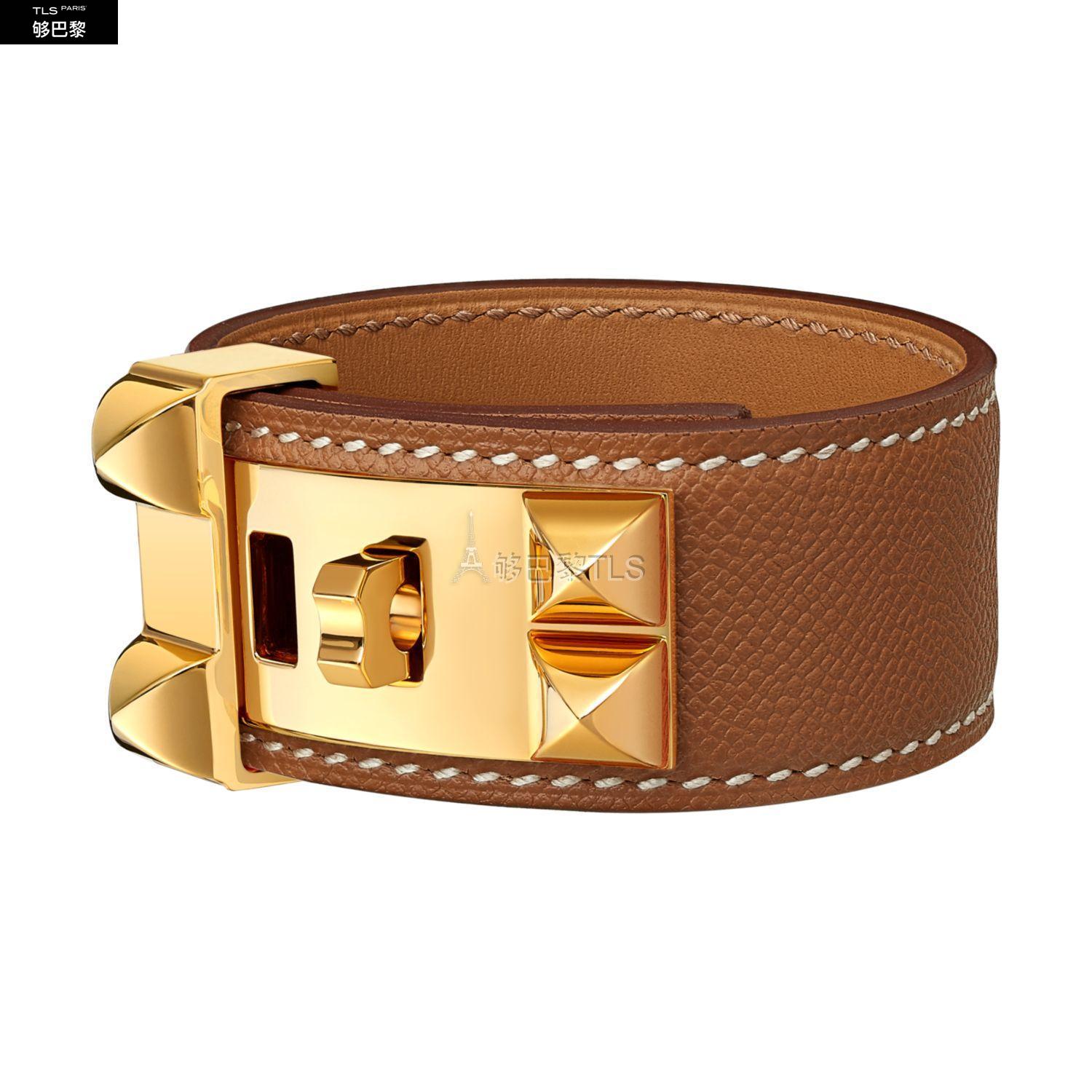 【包邮包税】 hermes爱马仕 21年春夏 男士 手镯 bracelet collier de