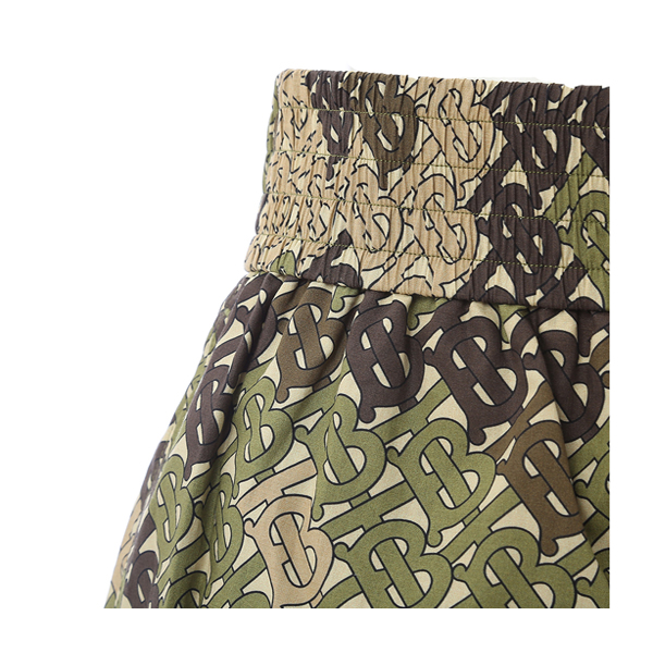 大陆现货秒发 burberry/博柏利 burberry 巴宝莉 纯棉 迷彩印花女士