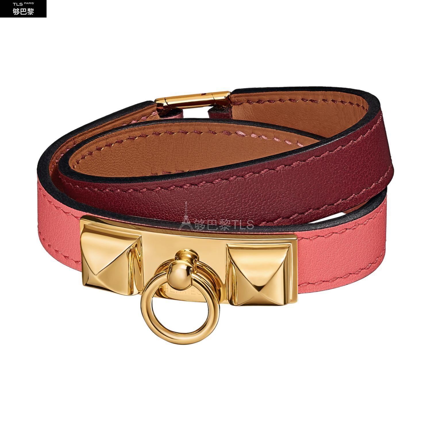 【包邮包税】 hermes爱马仕 21年春夏 男士 手镯 bracelet rivale
