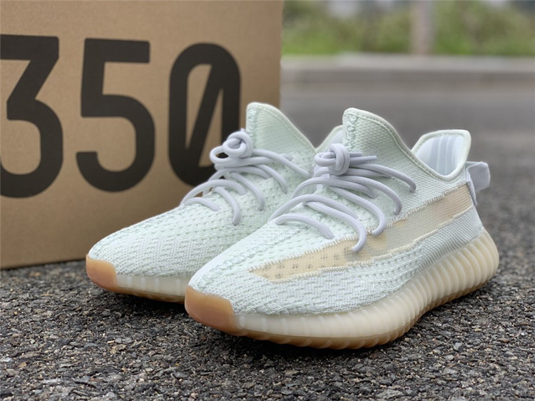 yeezy boost 350 v2 鏤空灰白 海鹽 跑鞋 侃爺 椰子 亞洲限定 eg7491