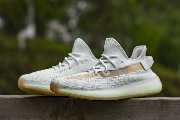 yeezy boost 350 v2 鏤空灰白 海鹽 跑鞋 侃爺 椰子 亞洲限定 eg7491