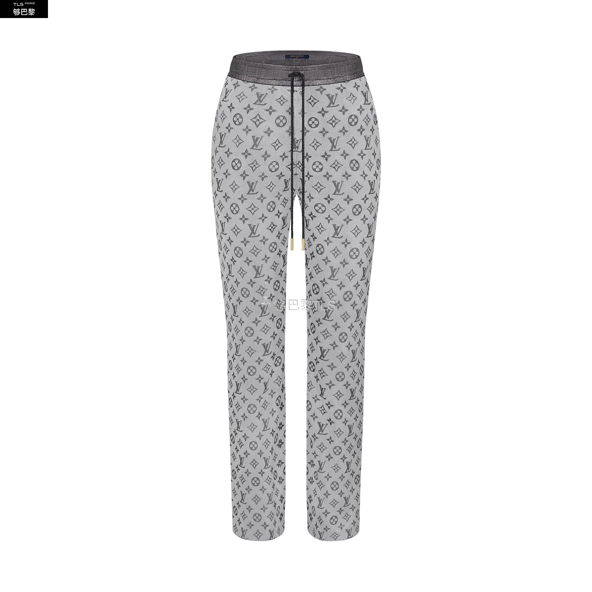 【包邮包税】 lv路易威登 21年春夏 女士 休闲裤 shiny monogram 休闲
