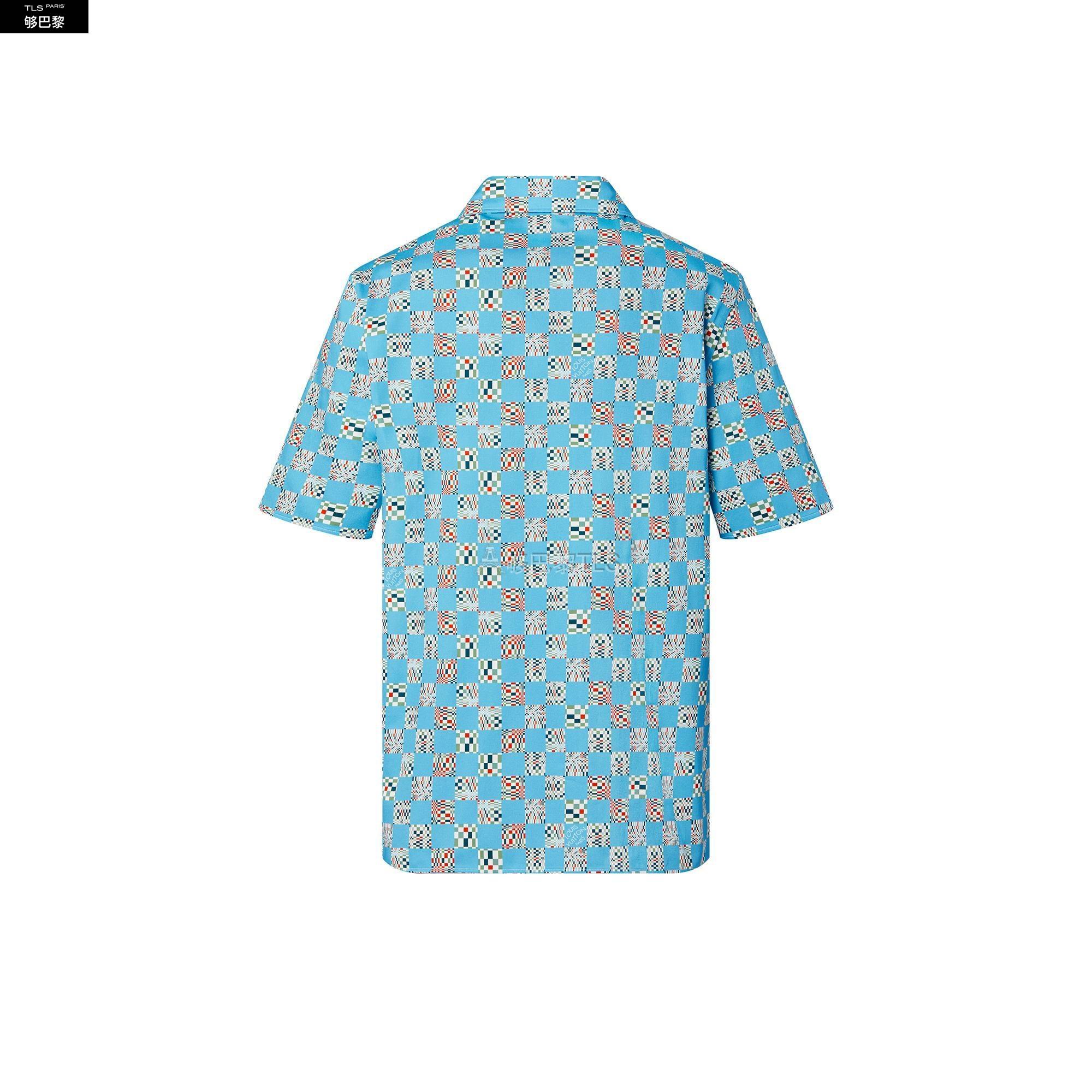 【包邮包税】 lv路易威登 21年春夏 男士 短袖衬衫 夏威夷衬衫 1a8qbl