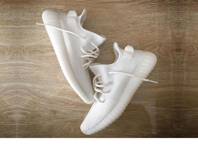 adidas/阿迪达斯 yeezy boost 350 v2 triple white 白色 侃爷白椰子