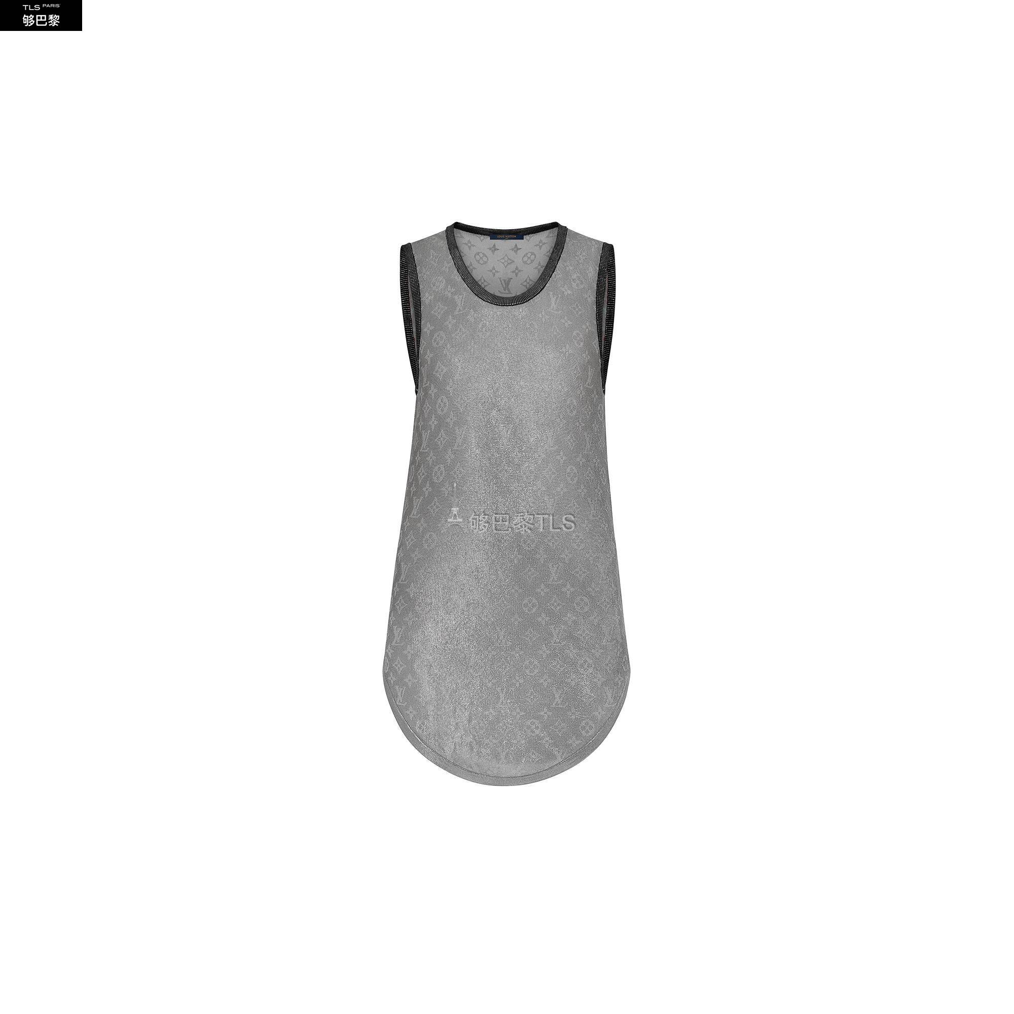 【包邮包税】 lv路易威登 21年春夏 女士 背心 金属质感背心 1a8l7y 1
