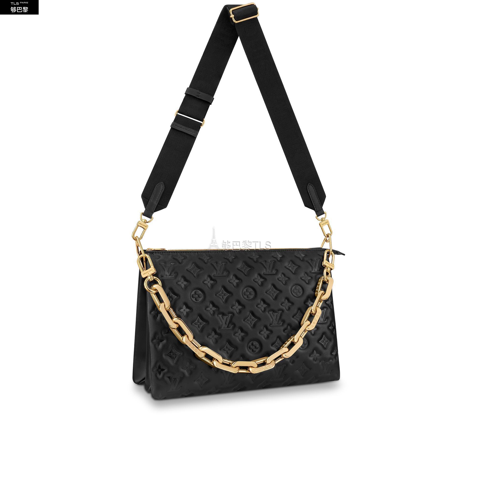 【包邮包税】 lv路易威登 21年春夏 女士 单肩包 coussin 中号手袋 m5