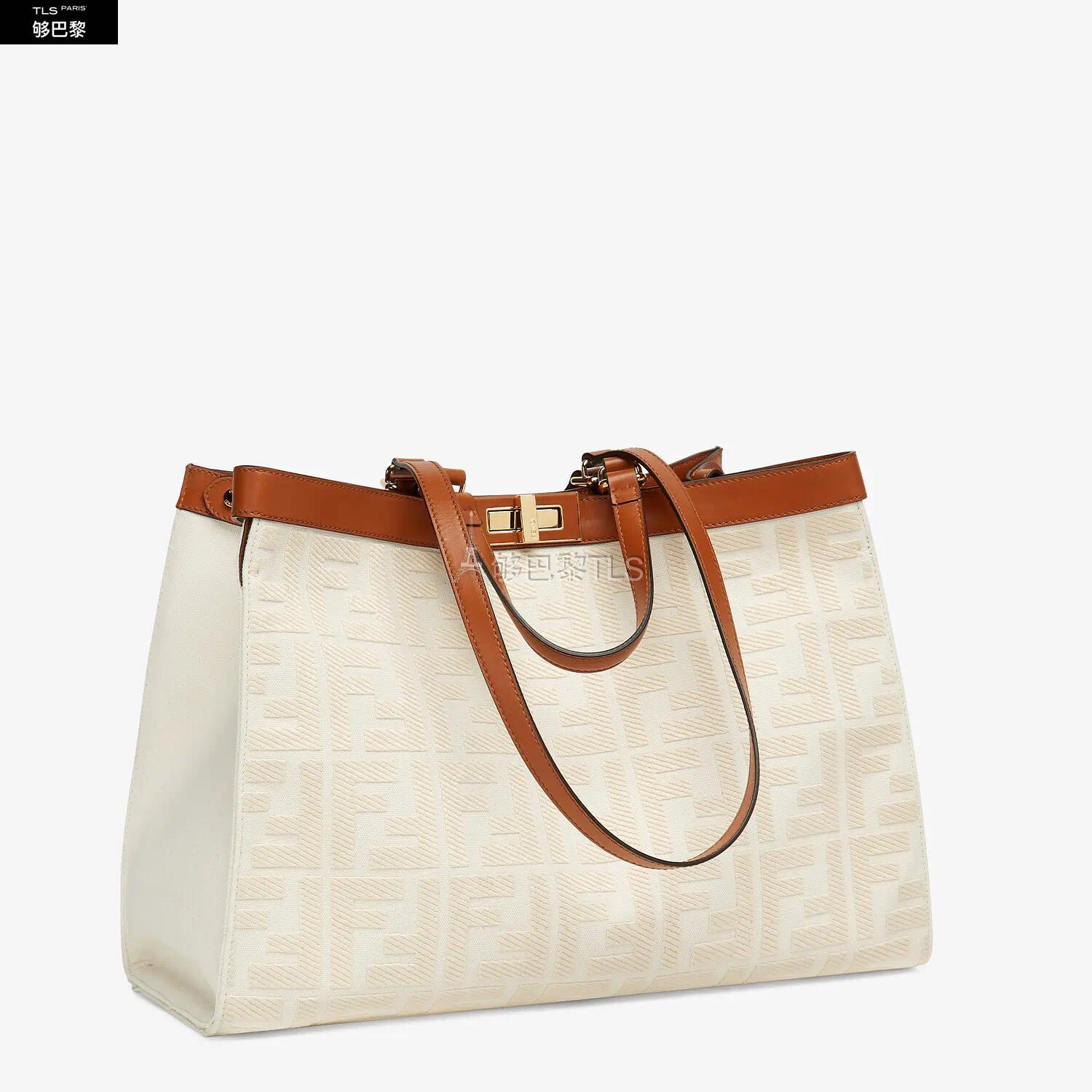 【包邮包税】 fendi芬迪 21年春夏 女士 手提包 peekaboo x-tote手袋