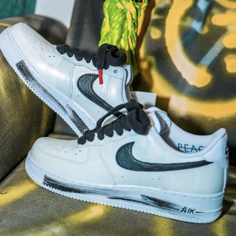 nike/耐克 af1 x peaceminusone 权志龙 涂鸦 2.