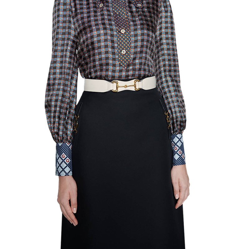 gucci/古驰 腰带 leather belt with horsebit 6006361ns0g9022【预计