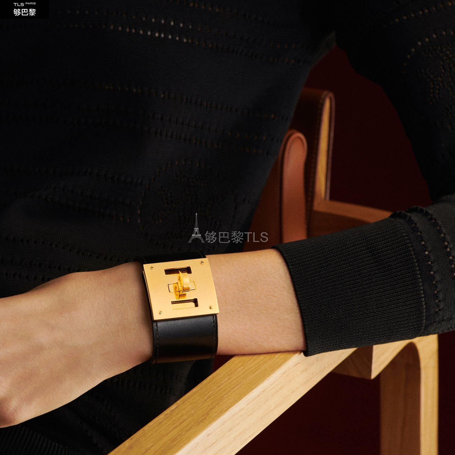 【包邮包税】 hermes爱马仕 21年春夏 男士 手镯 bracelet kelly dog