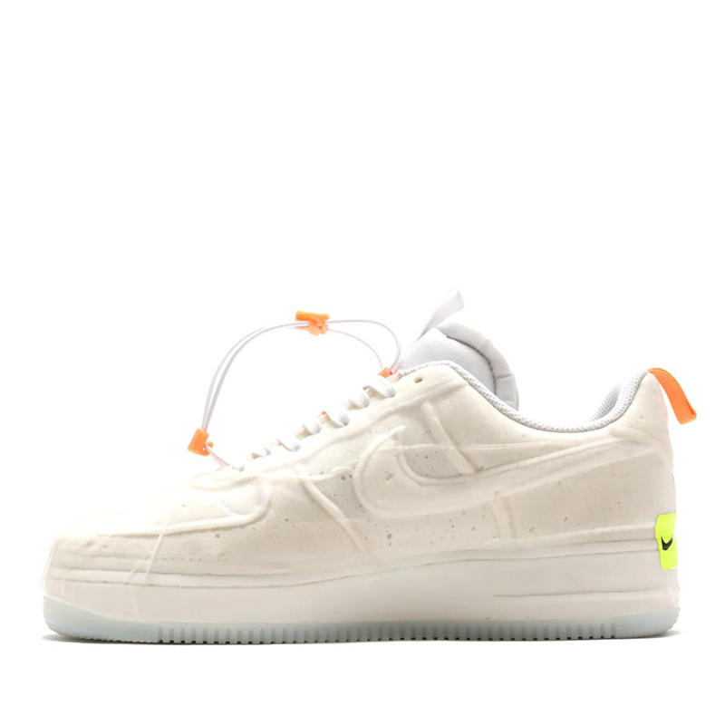 nike/耐克 air force 1 男女同款 af1 米白橘 泡泡糖 海绵 空军一号