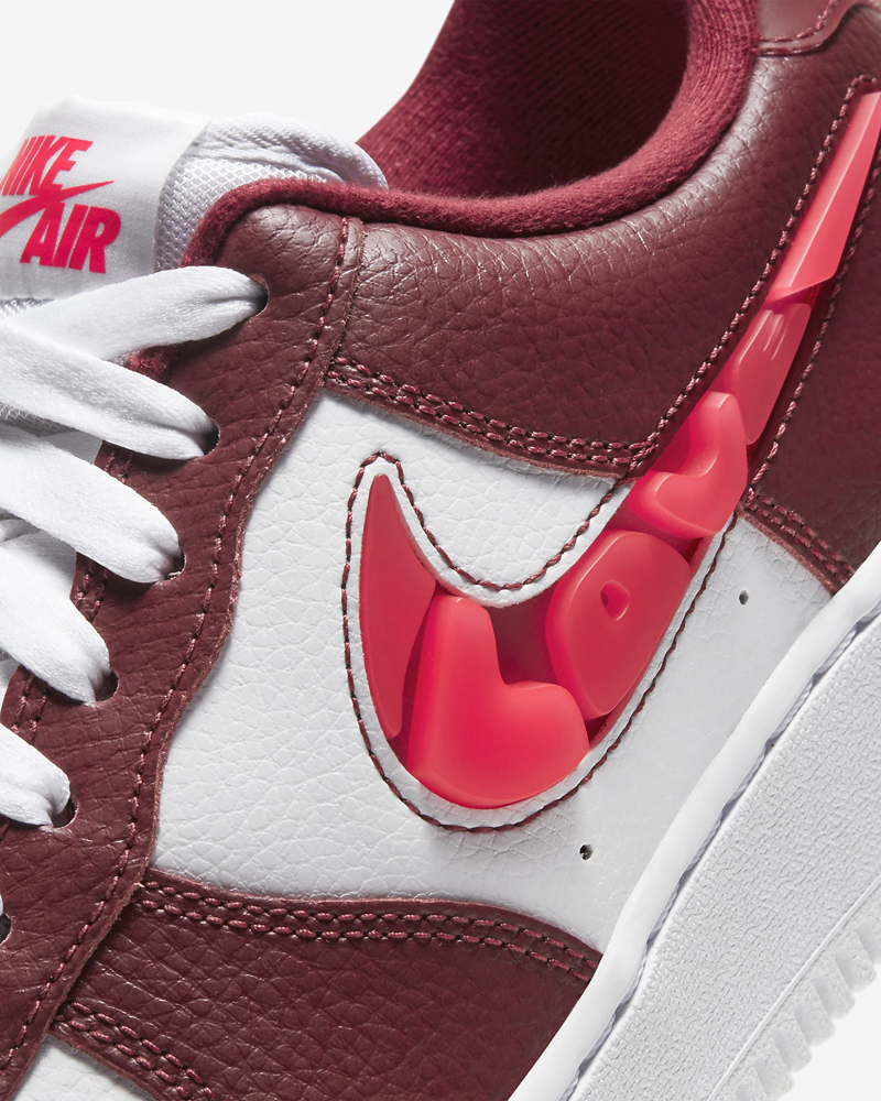 nike/耐克 air force 1 男女同款 af1 红白 情人节爱心 运动休闲板鞋