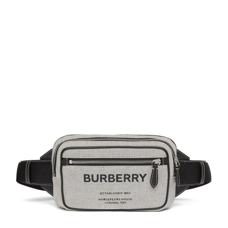 burberry/博柏利 horseferry 印花织物/配皮腰包 8038902 1