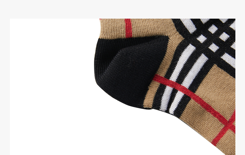【burberry博柏利 儿童袜子】burberry/博柏利【21春夏新款】典藏米色