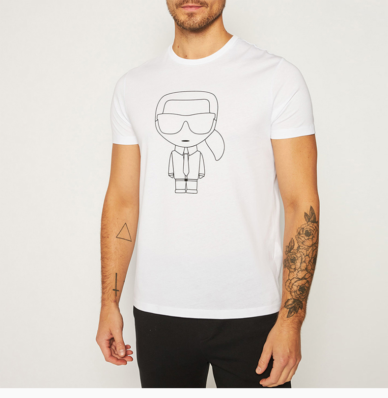 男士短袖t恤】karl lagerfeld/卡尔·拉格斐 老佛爷 21春夏 服饰 男装