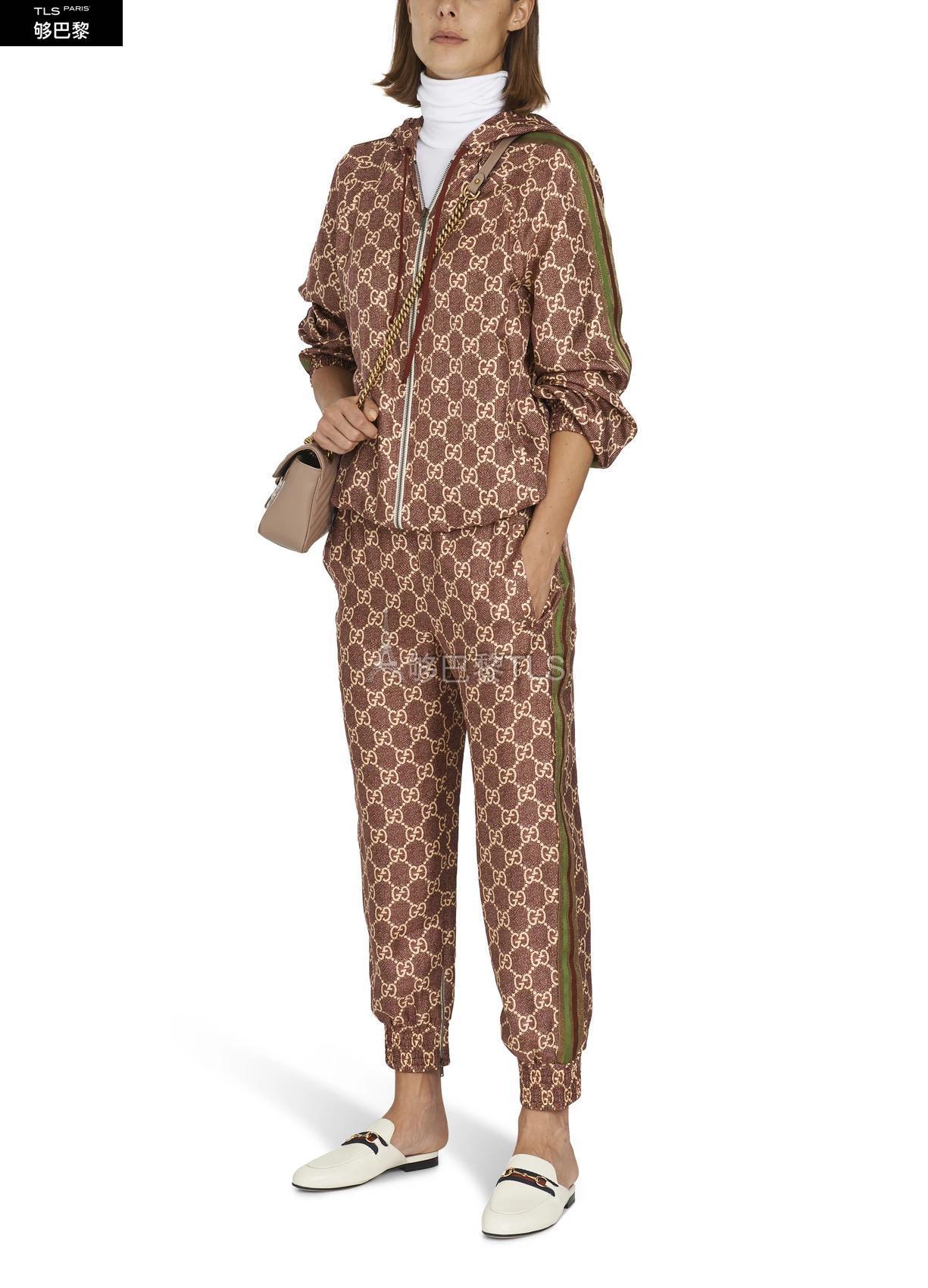 【包邮包税】 gucci古驰 21年春夏 女士 休闲裤 gg