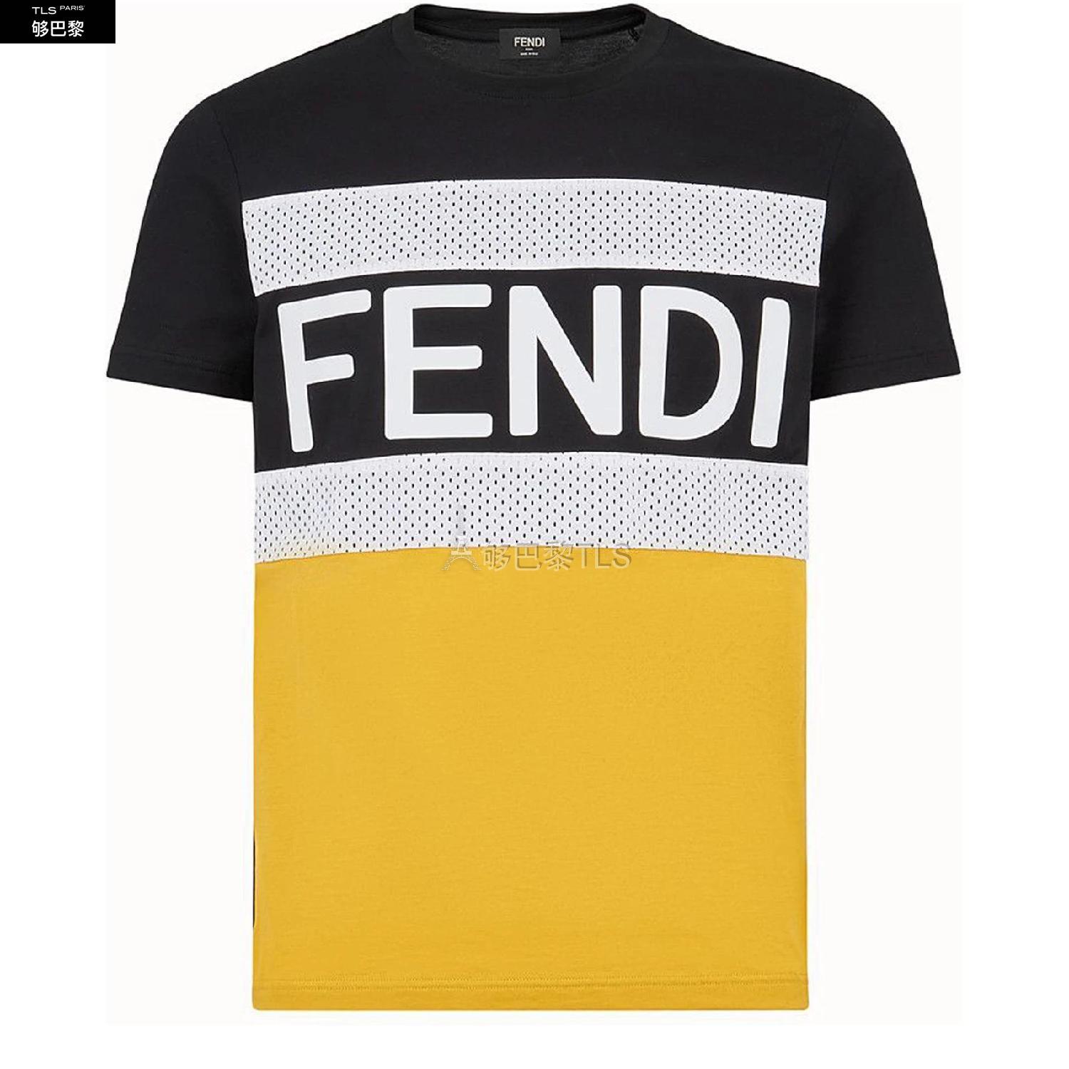 【包邮包税】 fendi芬迪 21年春夏 男士 短袖t恤 t恤 fen797stmul预定