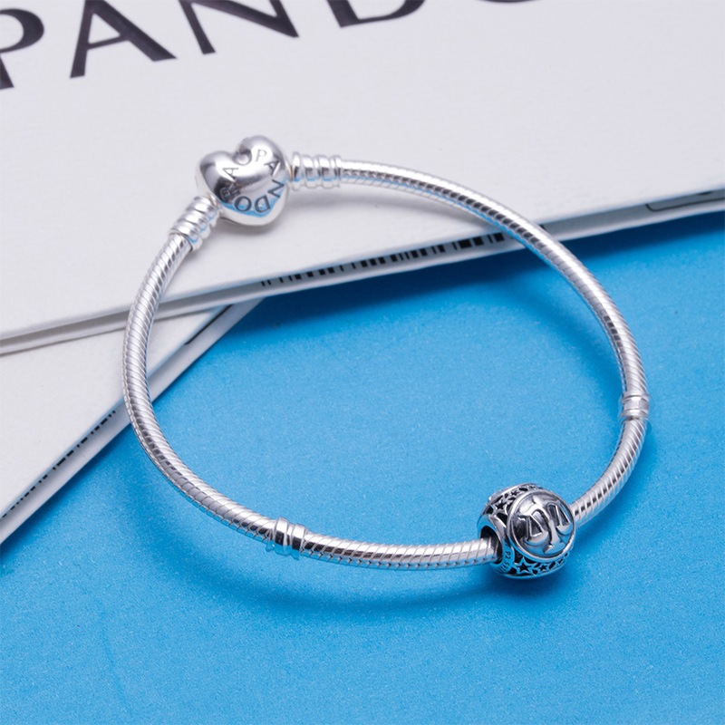 pandora/潘多拉银色天秤座蛇骨链手链手镯pand00075