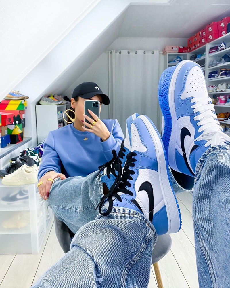 nike/耐克 air jordan 1 aj1 黑曜石2.