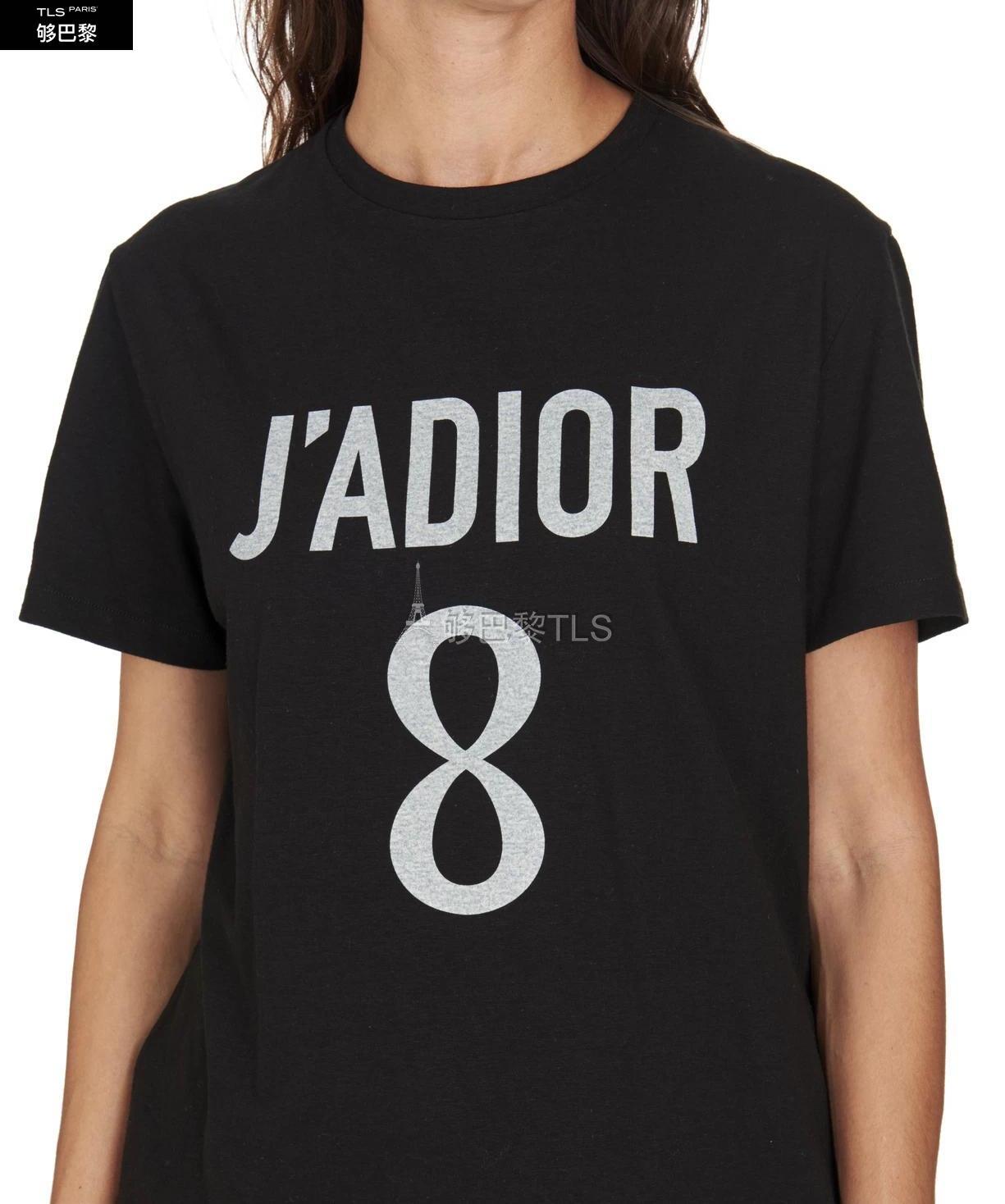 【包邮包税】 dior迪奥 21年春夏 女士 短袖t恤 棉质亚麻 " jadior