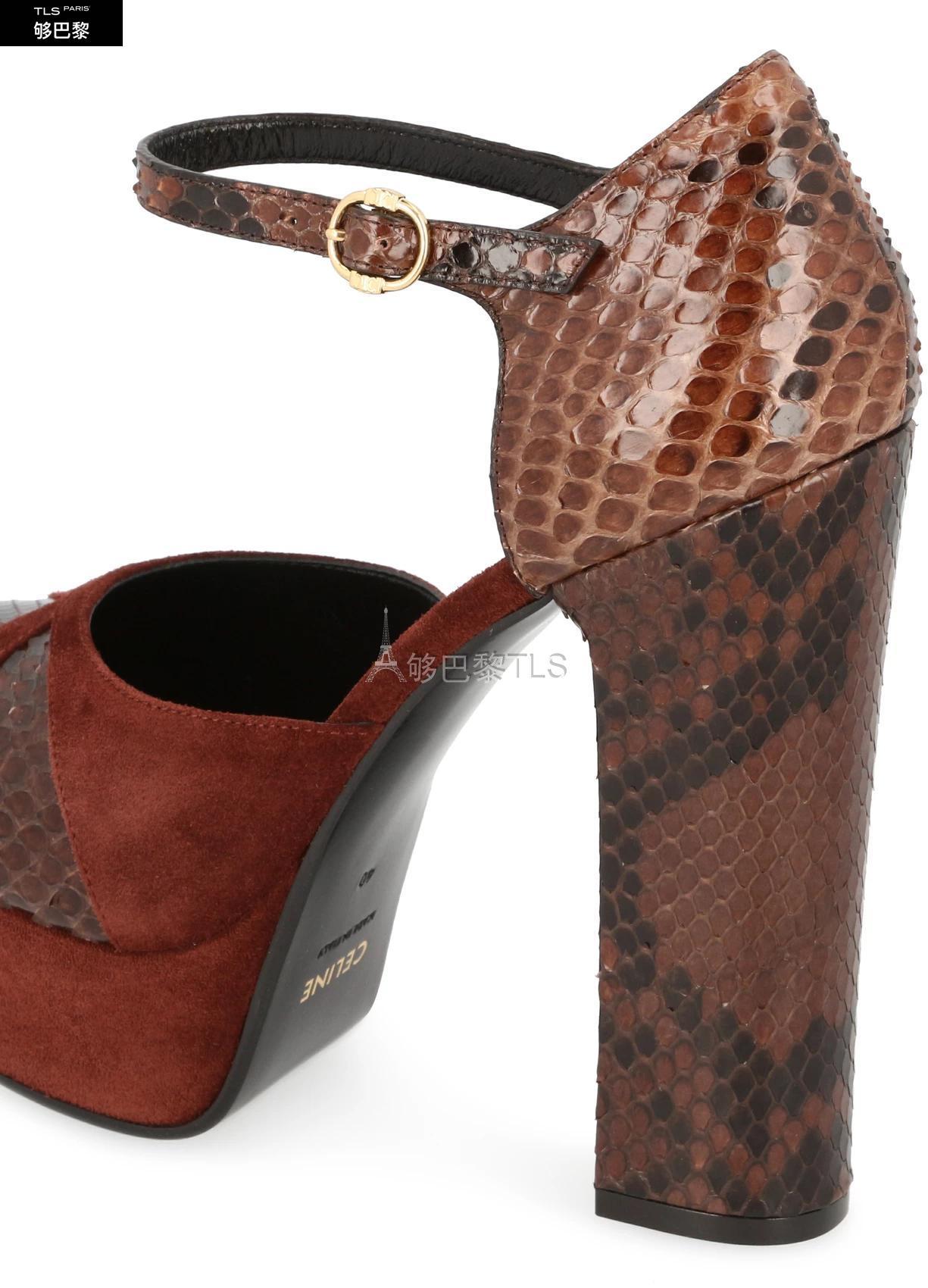 【包邮包税】 celine赛琳思琳 21年春夏 女士 高跟鞋 mary jane 100