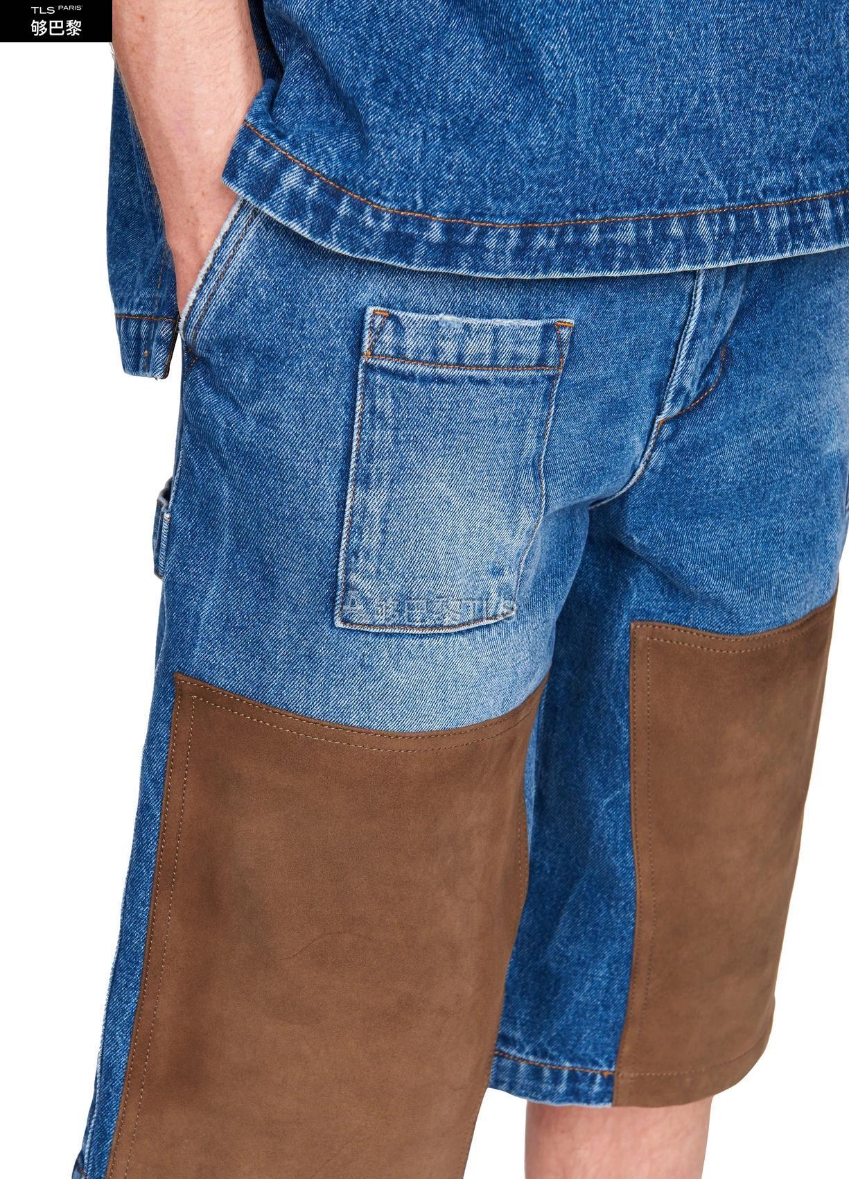 【包邮包税】 fendi芬迪 21年春夏 男士 牛仔裤 长裤 fenjr4d6blu