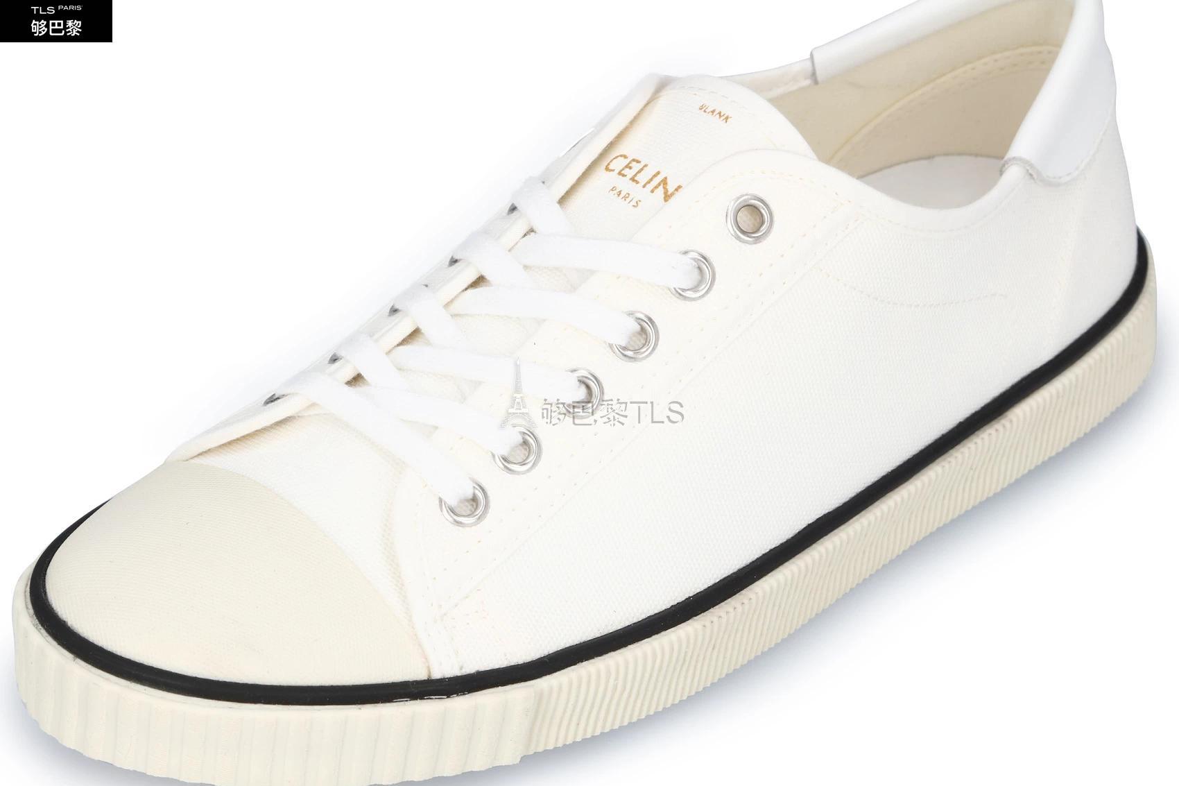 【包邮包税】 celine赛琳思琳 21年春夏 女士 休闲运动鞋 blank 帆布