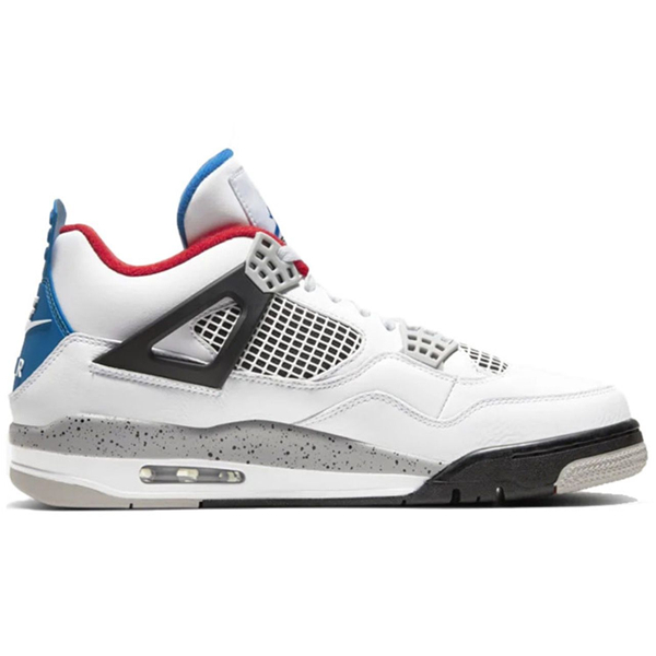 nike/耐克 air jordan 4 retro se what the 4 男女同款 aj4 红蓝鸳鸯