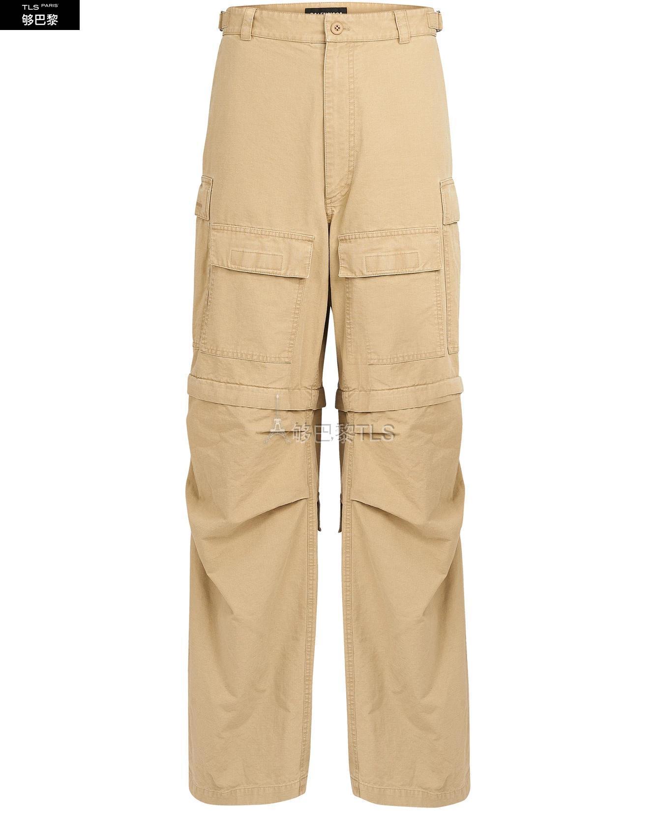 【包邮包税】 balenciaga巴黎世家 21年春夏 男士 休闲裤 宽松工装裤