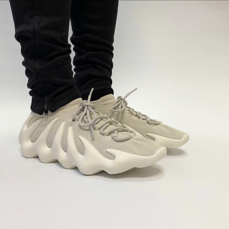 originals yeezy 450 cloud white 火山小笼包 灰白 侃爷椰子450 跑步