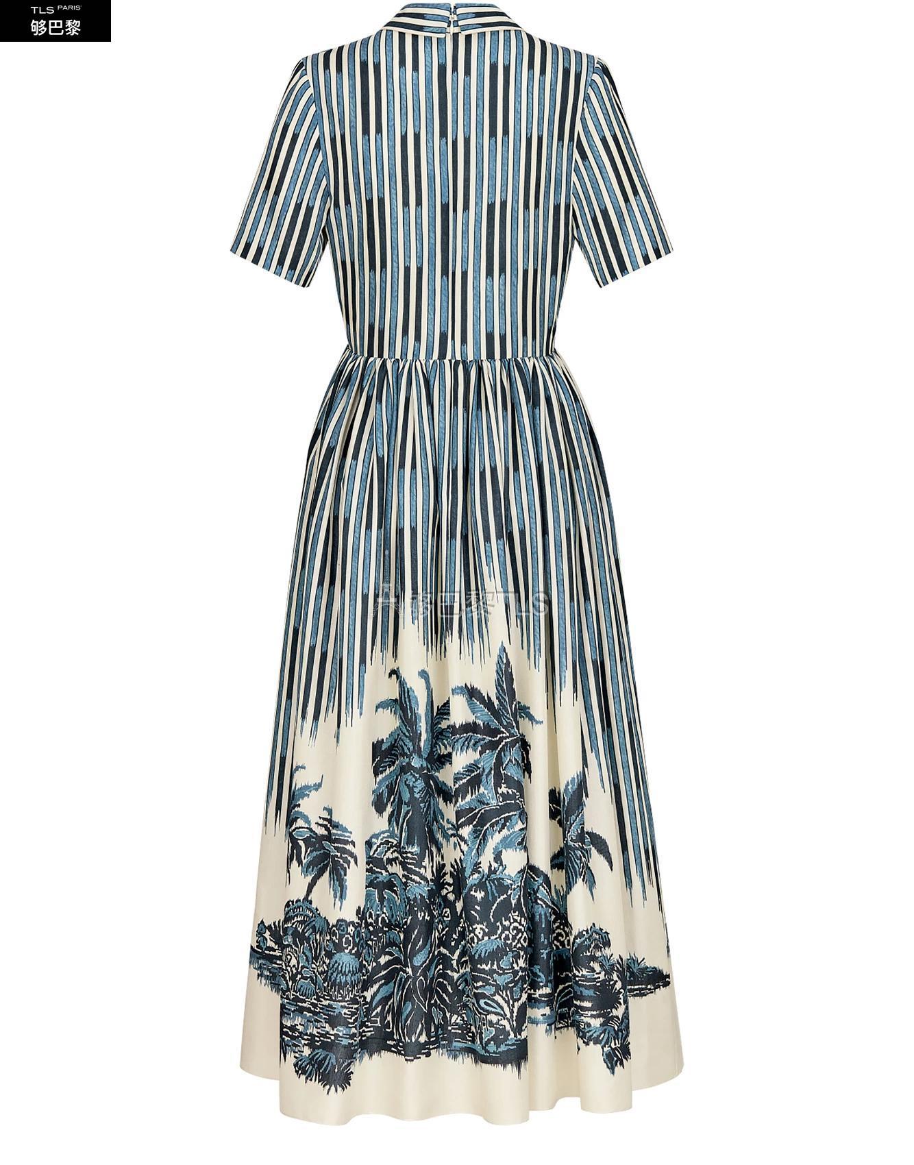 【包邮包税】 dior迪奥 21年春夏 女士 连衣裙 long dress dio325r6