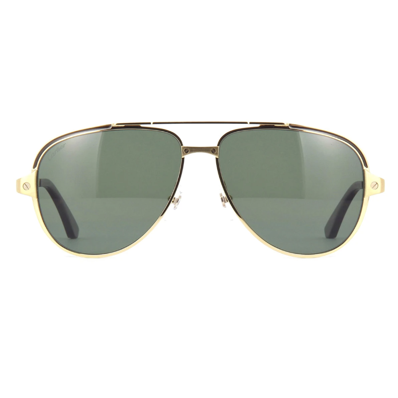 【cartier卡地亚 太阳镜】【预售】cartier/卡地亚 男士墨镜 金属镜框