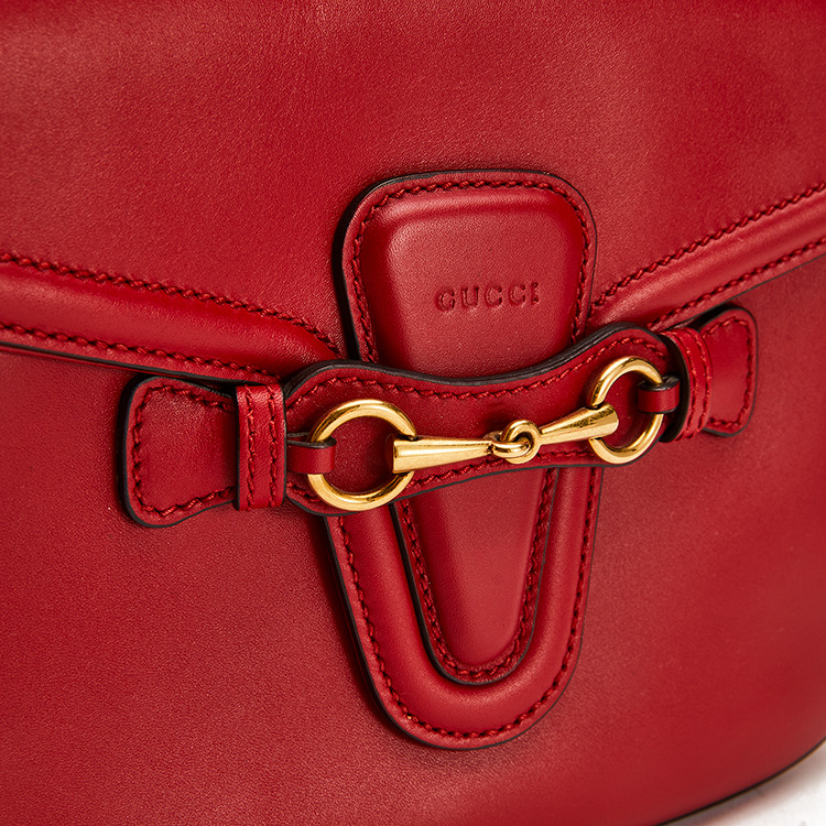gucci/古驰/红色皮质单肩包(a级)【大陆现货】