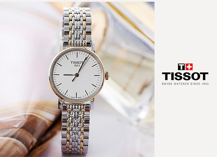 TISSOT/天梭 魅时系列女士石英手表T1092102203100