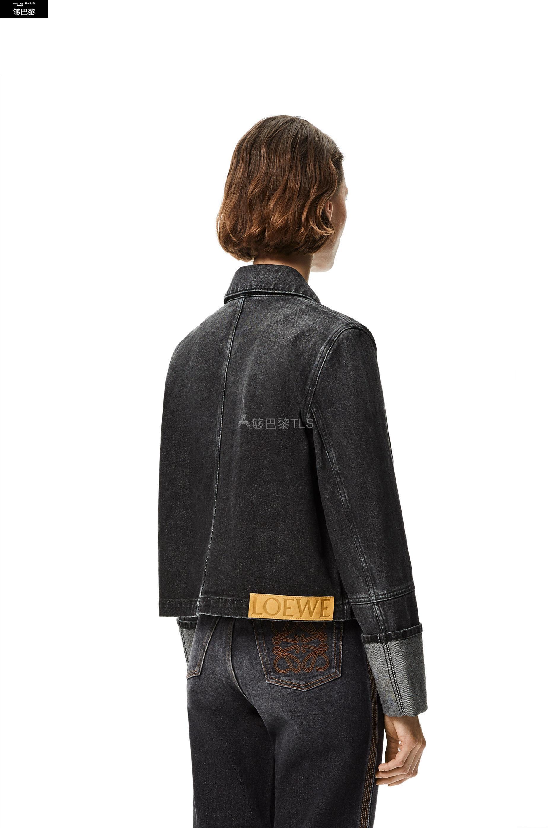 【包邮包税】 loewe罗意威 21年春夏 女士 夹克 牛仔纽扣夹克 s359330