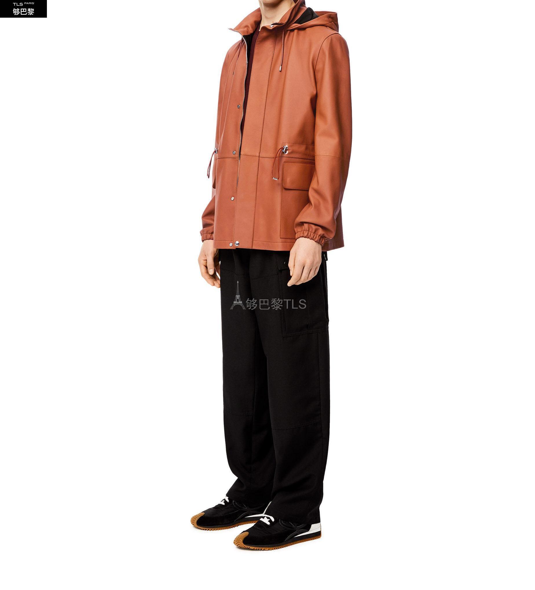 【包邮包税】 loewe罗意威 21年春夏 男士 休闲裤 羊毛工装口袋长裤