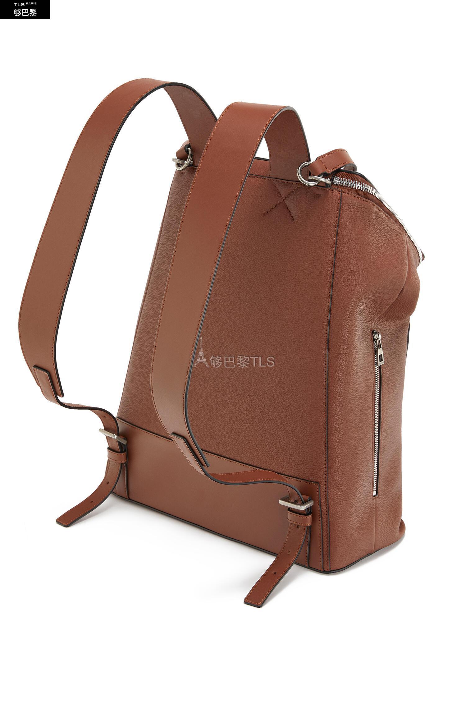 loewe罗意威 21年春夏 男士 双肩包 柔软粒面牛皮革 goya 背包 316