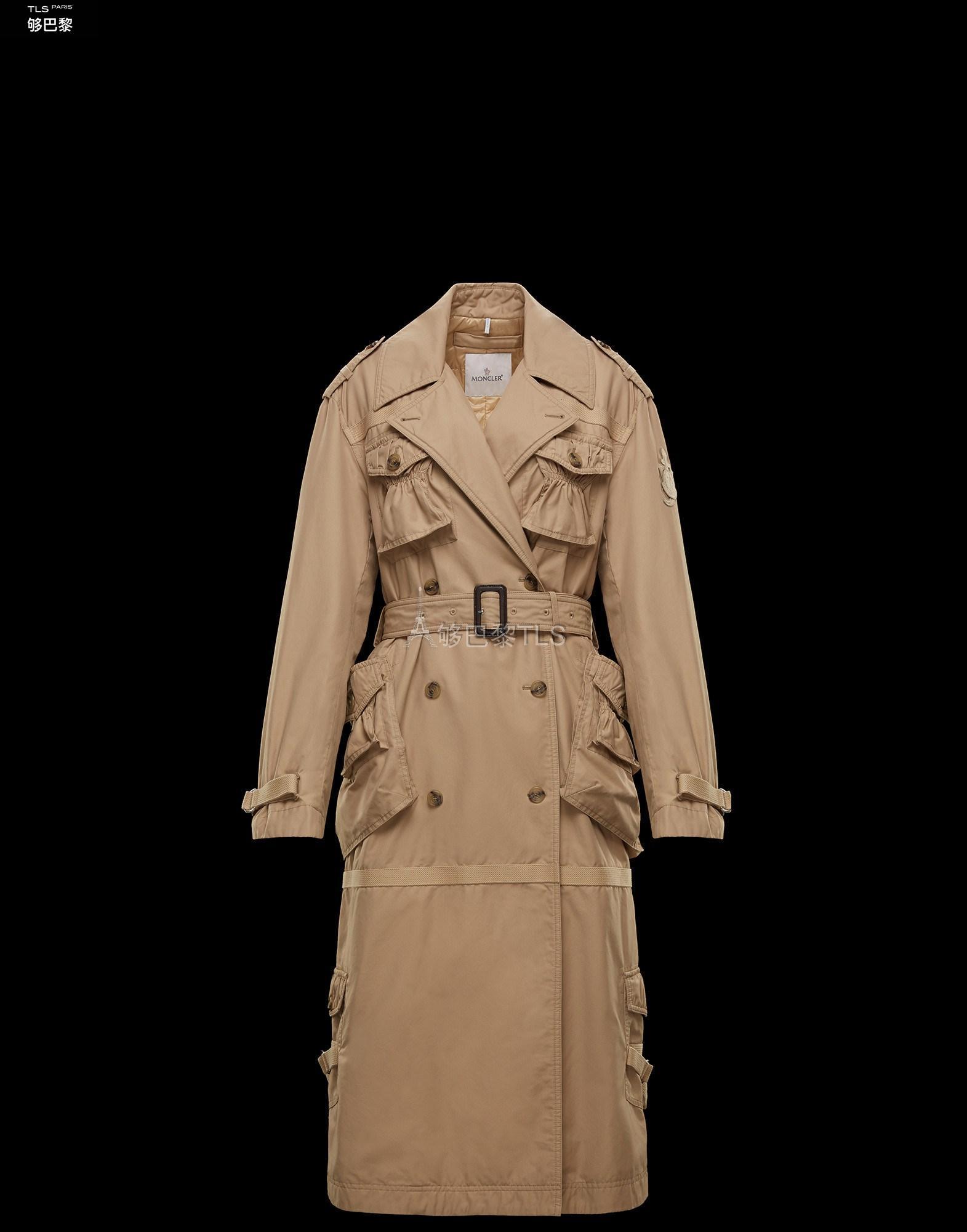 【包邮包税】 moncler蒙可蒙克莱 21年春夏 女士 风衣 cassidy 09e1c