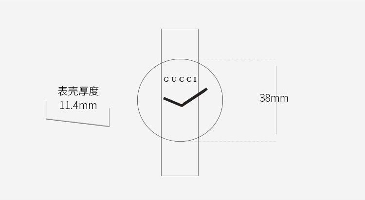 GUCCI/古驰  G-Timeless系列灵动珊瑚蛇优雅帅气石英女表