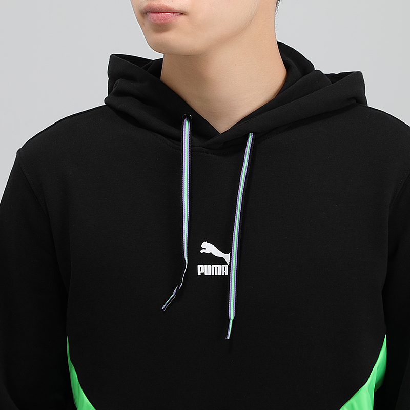 puma/彪马卫衣男2021春季新款运动服上衣休闲连帽套头衫599279-51 ls