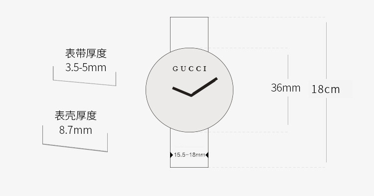 GUCCI/古驰 G-Timeless系列 银河系梦幻表盘石英表