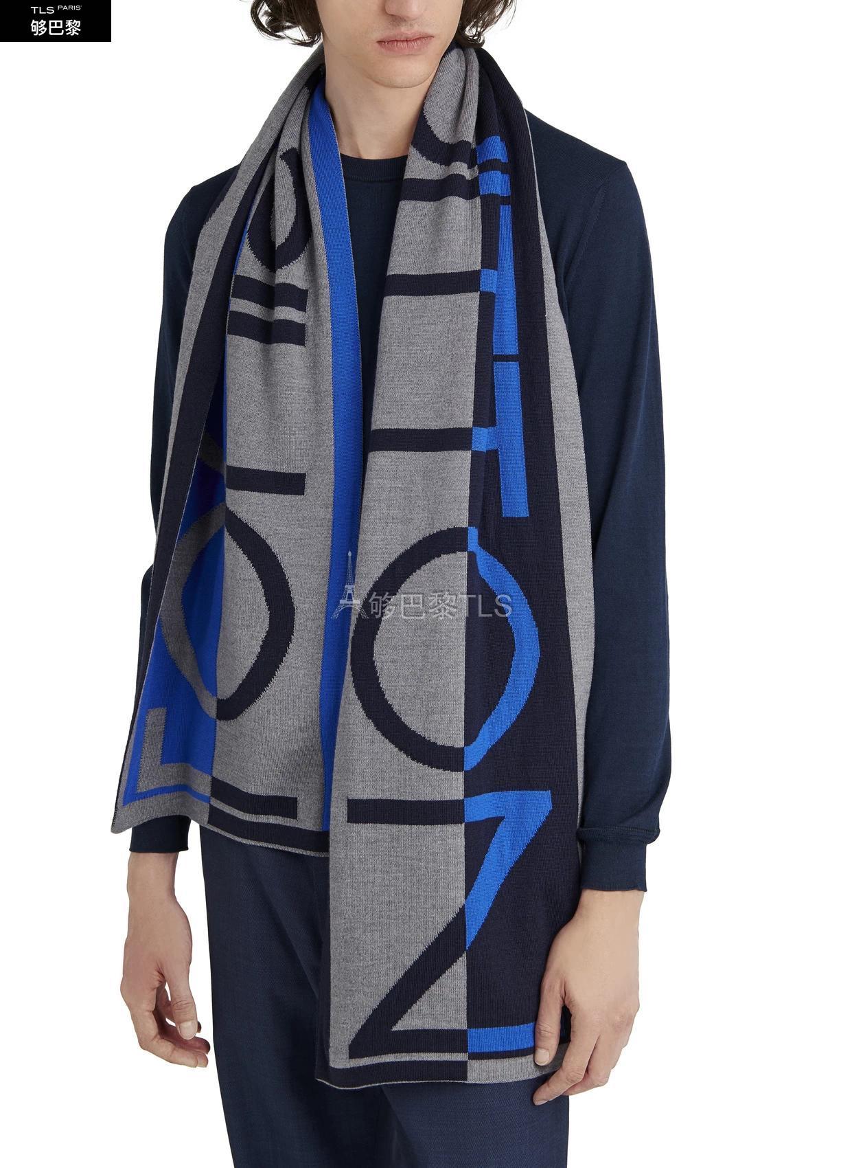 【包邮包税】 lv路易威登 21年春夏 男士 围巾 lv horizon 围巾 lvuf2