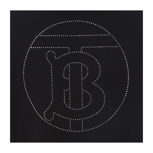 专柜同款 纯棉tblogo黑色圆领女士卫衣 burberry/博柏利 巴宝莉 女