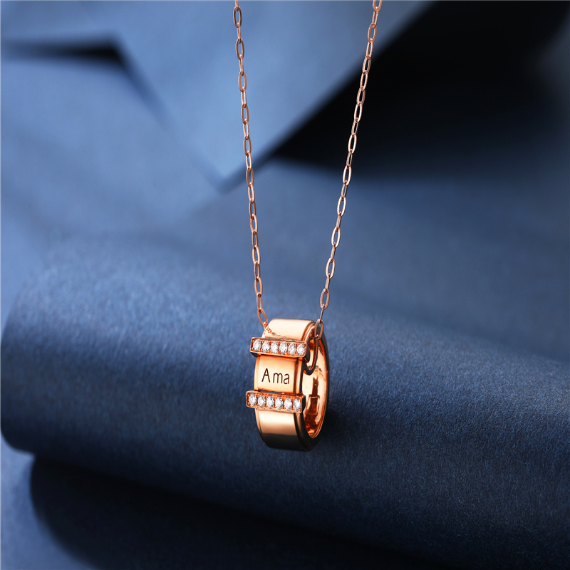 【a maa ma 吊坠】ama/a ma18k金钻石吊坠(送18k金项链)【正品 价格