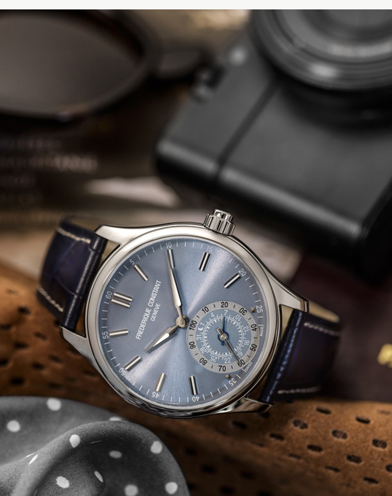 Frederique Constant/康斯登瑞士原装进口传统瑞士制智能腕表系列蓝牙石英男士腕表FC-285S5B6