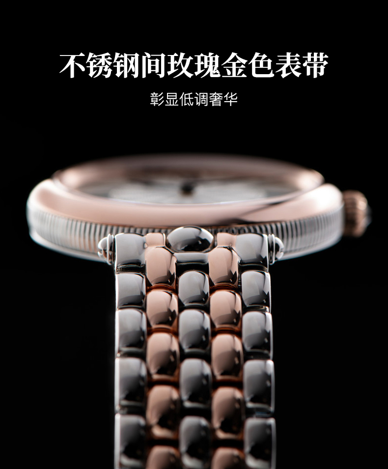 Frederique Constant/康斯登瑞士原装时尚休闲钢带钻石石英女表FC-200MPW2AR6B贝母盘