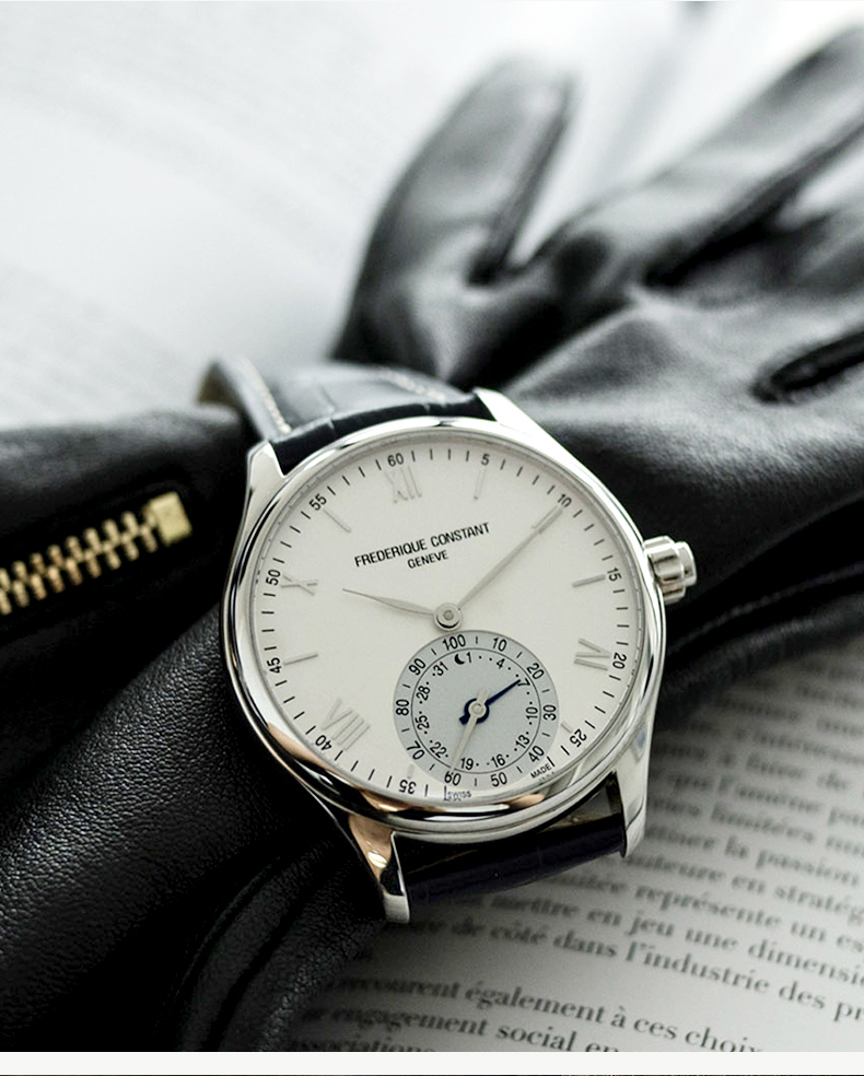 Frederique Constant/康斯登瑞士原装进口传统瑞士制智能腕表系列蓝牙石英男士腕表FC-285S5B6