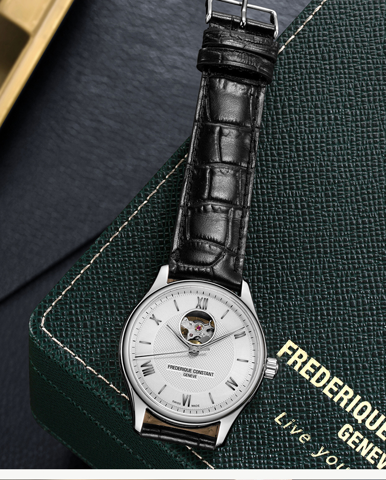 Frederique Constant/康斯登瑞士日内瓦原装进口心跳窗口背透自动机械男表FC-310MS5B6